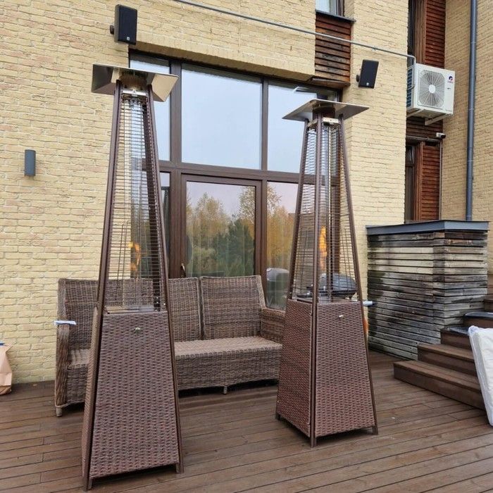 Газовый уличный обогреватель WWT 13I ROTANG Brown mini фото#9