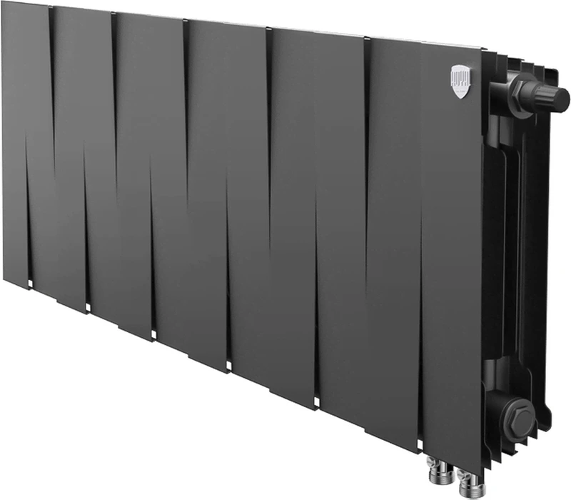 Биметаллический радиатор Royal Thermo PianoForte 300 /Noir Sable - 12 секц. VDR