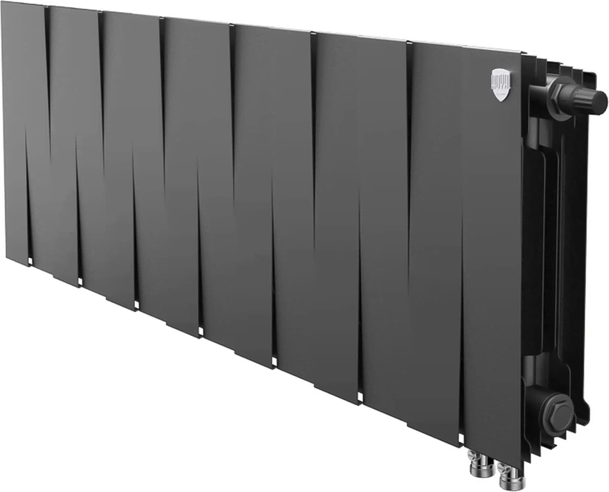 Биметаллический радиатор Royal Thermo PianoForte 300 /Noir Sable - 14 секц. VDR