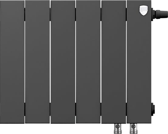 Биметаллический радиатор Royal Thermo PianoForte 300 /Noir Sable - 12 секц. VDR фото#2