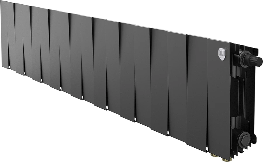 Биметаллический радиатор Royal Thermo PianoForte 200 /Noir Sable - 18 секц. VDR
