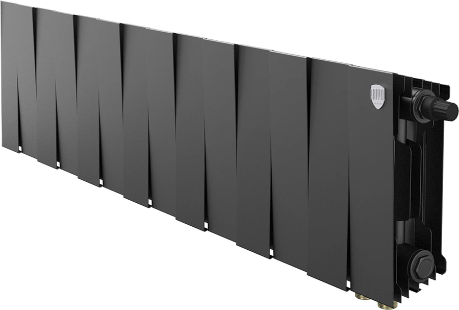 Биметаллический радиатор Royal Thermo PianoForte 200 /Noir Sable - 14 секц. VDR