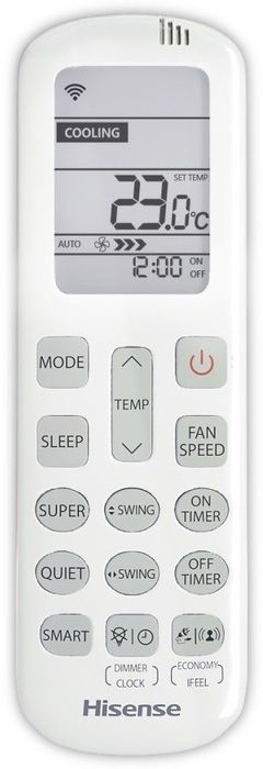 Настенный кондиционер Hisense Champagne Crystal Super AS-13UW4RVETG01(C) WI-FI фото#3
