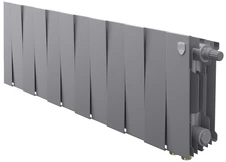 Биметаллический радиатор Royal Thermo PianoForte 200 /Silver Satin - 12 секц. VDR