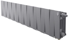 Биметаллический радиатор Royal Thermo PianoForte 200 /Silver Satin - 20 секц. VDR