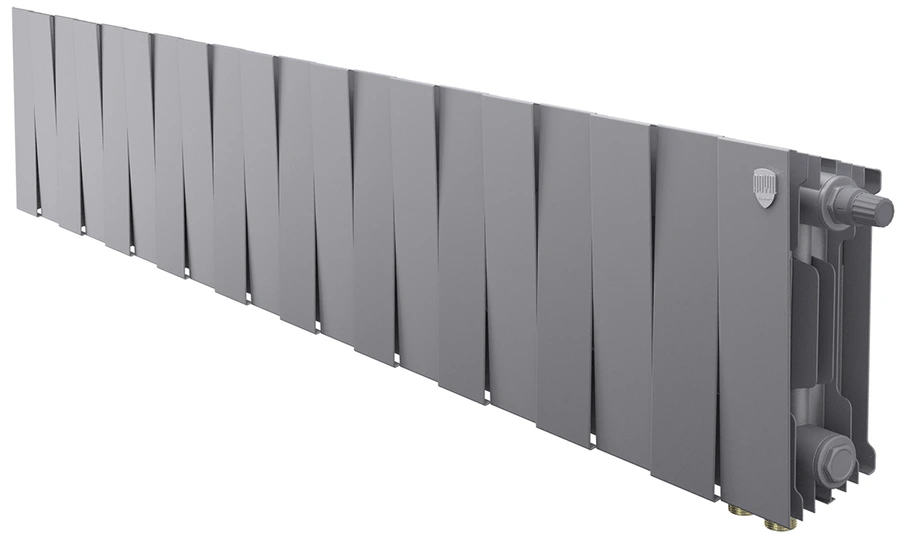 Биметаллический радиатор Royal Thermo PianoForte 200 /Silver Satin - 20 секц. VDR