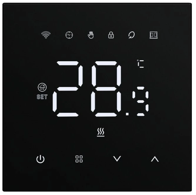 Терморегулятор для теплого пола Телеметрика Wi-Fi ТF-100-16-B