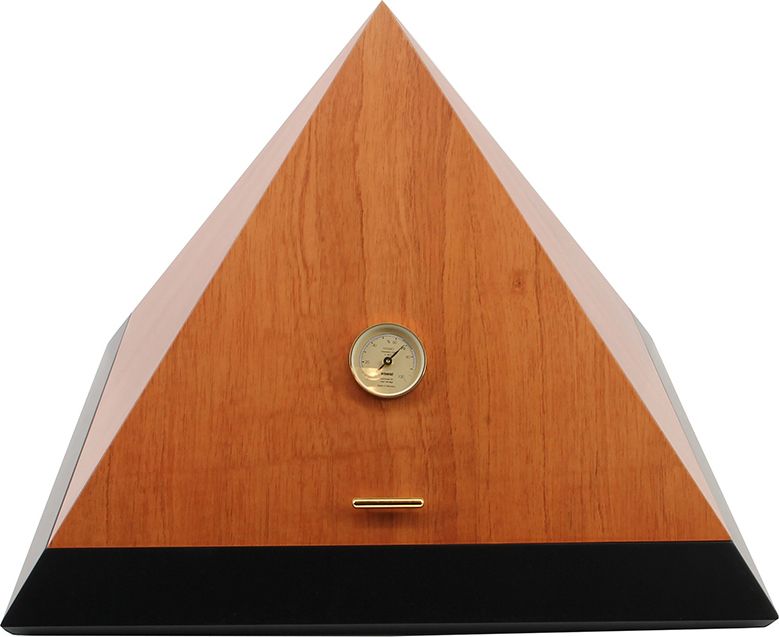 Настольный хьюмидор Adorini Pyramid Bi-Color Cedro-Black Deluxe