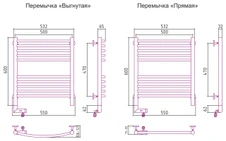 Электрический полотенцесушитель лесенка Сунержа Богема 2.0 600х500 (00-5202-6050) фото#2