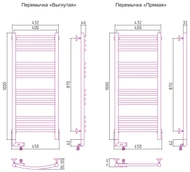 Электрический полотенцесушитель лесенка Сунержа Богема 2.0 1000х400 (00-5202-1040) фото#2