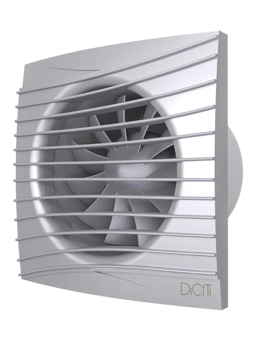 Вытяжка для ванной DiCiTi SILENT 5C gray metal