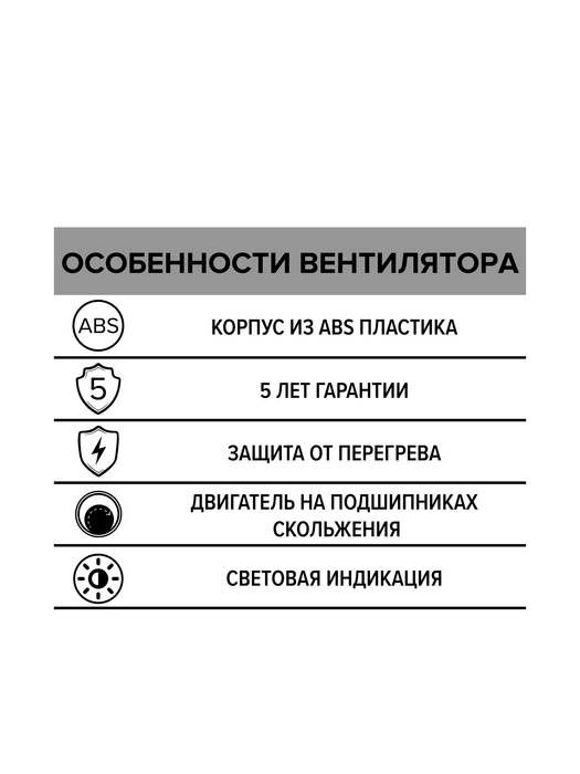 Вытяжка для ванной DiCiTi STANDARD 5 фото#5