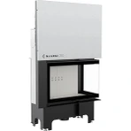 Угловая правая дровяная топка Kratki VNP/810/410