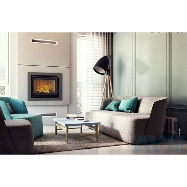 Фронтальная дровяная топка Kratki OLIWIA/PW/22/W/DECO фото#3
