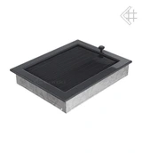 Вентиляционная решетка для камина Kratki 22х30 графитовая с жалюзи 22/30GX