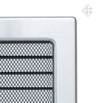Вентиляционная решетка для камина Kratki 17х30 Стальная с жалюзи 30SZX фото#2