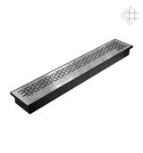 Вентиляционная решетка для камина Kratki НАПОЛЬНАЯ стальная 9x60 960/SZ/FLOOR