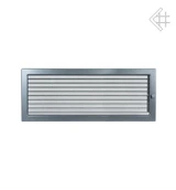 Вентиляционная решетка для камина Kratki 22х45 графитовая с жалюзи 22/45GX