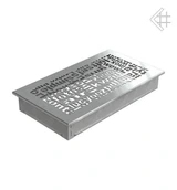 Вентиляционная решетка для камина Kratki 17x30 ABC стальная 30ABC/SZ