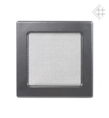 Вентиляционная решетка для камина Kratki 22х22 графитовая 22G