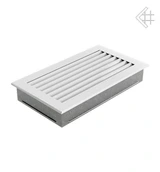 Вентиляционная решетка для камина Kratki 17x30 FRESH белая 30B/FRESH