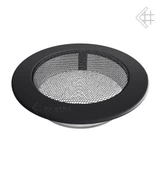 Вентиляционная решетка для камина Kratki КРУГЛАЯ графитовая д.150 FI/150G