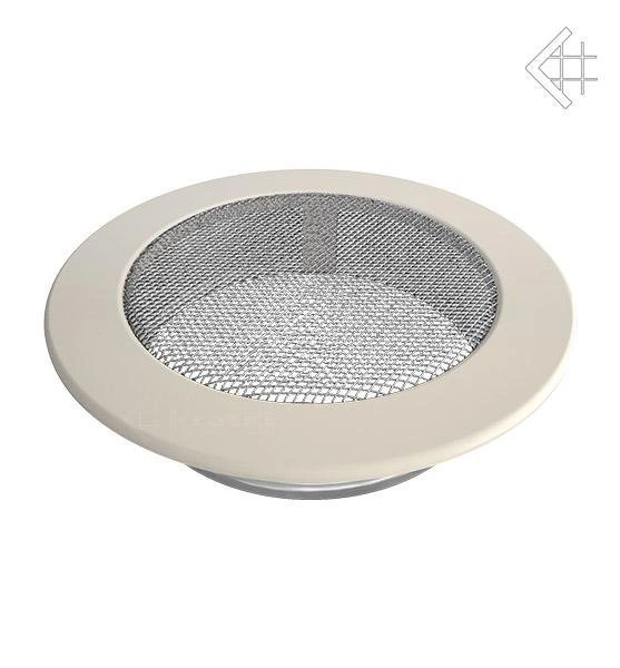 Вентиляционная решетка для камина Kratki КРУГЛАЯ бежевая д.150 FI/150K