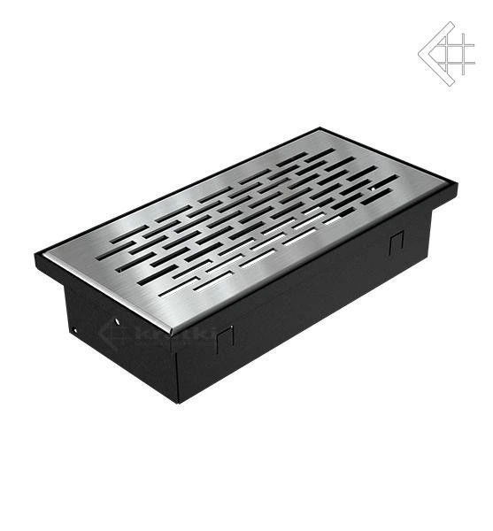 Вентиляционная решетка для камина Kratki НАПОЛЬНАЯ стальная 9x20 920/SZ/FLOOR