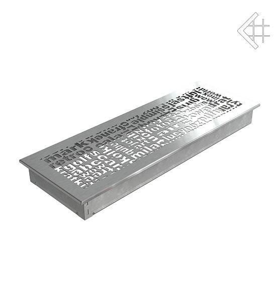 Вентиляционная решетка для камина Kratki 17x49 ABC стальная 49ABC/SZ