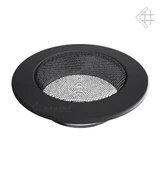 Вентиляционная решетка для камина Kratki КРУГЛАЯ графитовая д.125 FI/125G
