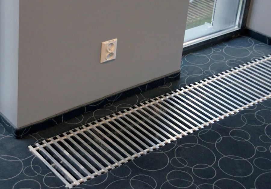 Внутрипольный конвектор КЗТО Бриз Нерж 300x100x4400 2то фото#5