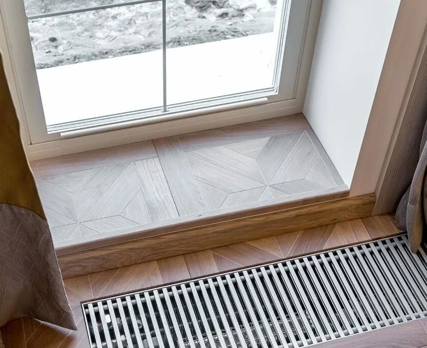 Внутрипольный конвектор КЗТО Бриз В 24V 380x120x3200 фото#6
