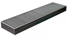 Внутрипольный конвектор КЗТО Бриз Нерж 200x100x1300 1то