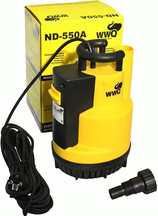 Дренажный насос WWQ ND-550A фото#2