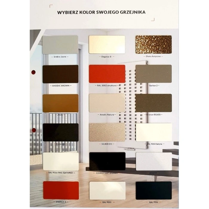 Электрический полотенцесушитель LUXRAD TYP E 1179/500 светло-серый (8 LUTY) фото#6