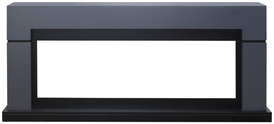 Линейный электрокамин Royal Flame Lindos Graphite Grey 60 (серый графит) с очагом Vision 60 LED фото#2