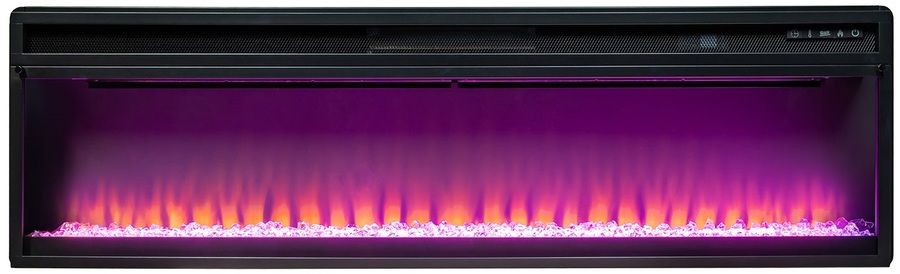 Линейный электрокамин Royal Flame Lindos Graphite Grey 60 (серый графит) с очагом Vision 60 LED фото#4