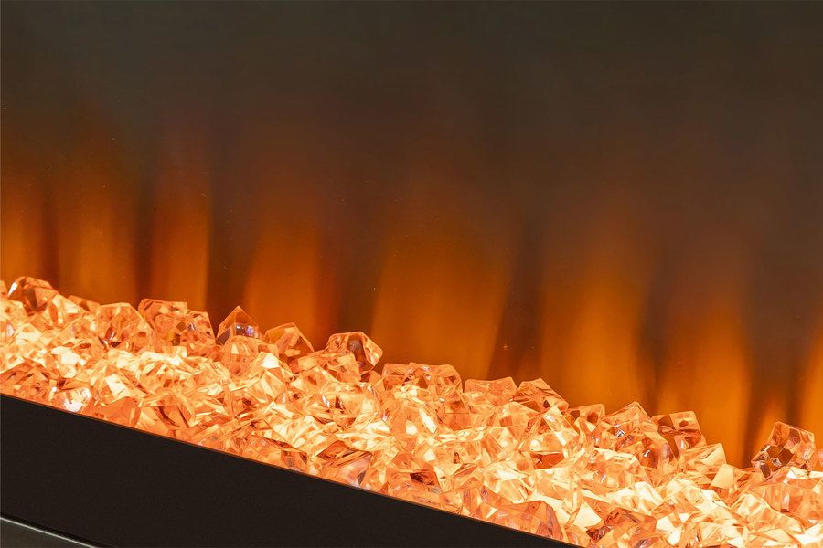 Линейный электрокамин Royal Flame Lindos Graphite Grey 60 (серый графит) с очагом Vision 60 LED фото#8