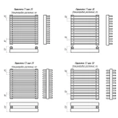 Радиатор отопления КЗТО Параллели Г 1-1750-6 шаг 25 фото#3