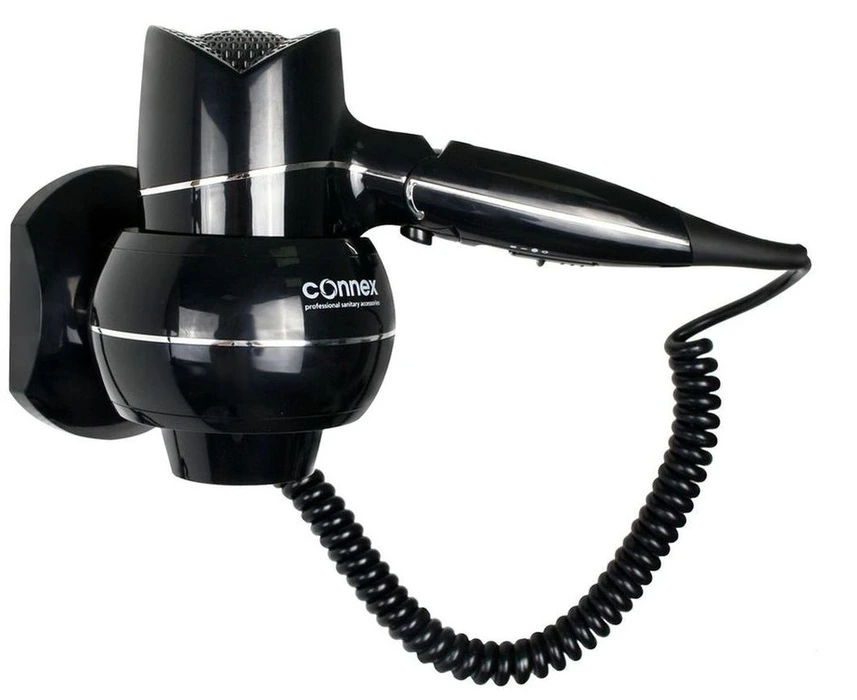 Фен настенный CONNEX WT-2000S2 CHROME LINIE