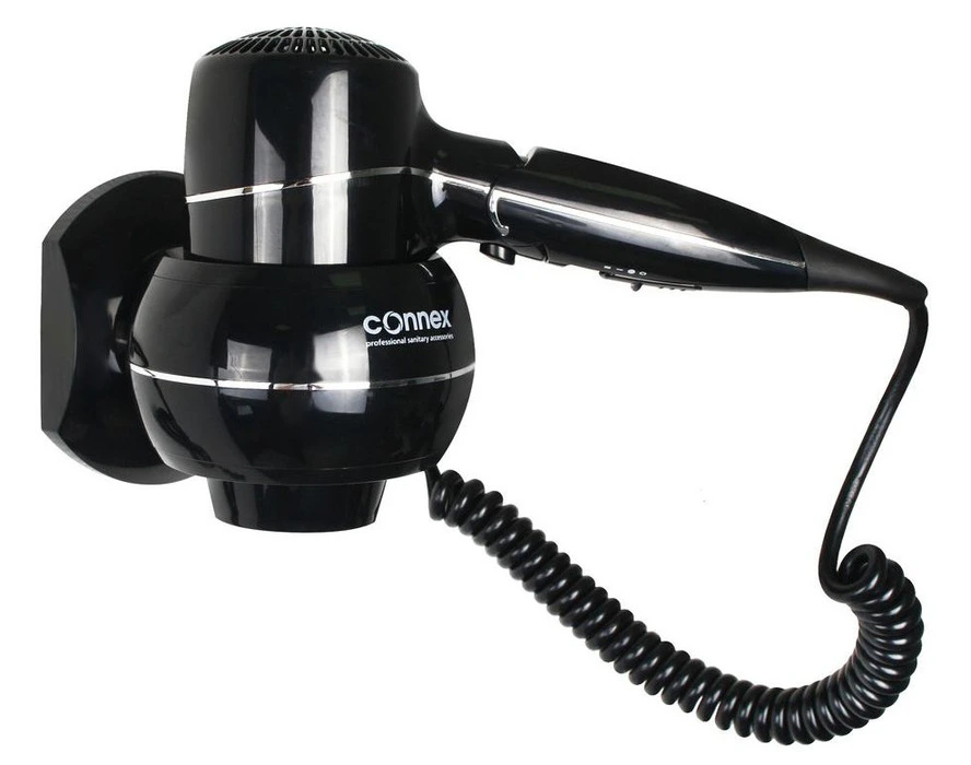 Фен настенный CONNEX WT-2000S1 CHROME LINIE