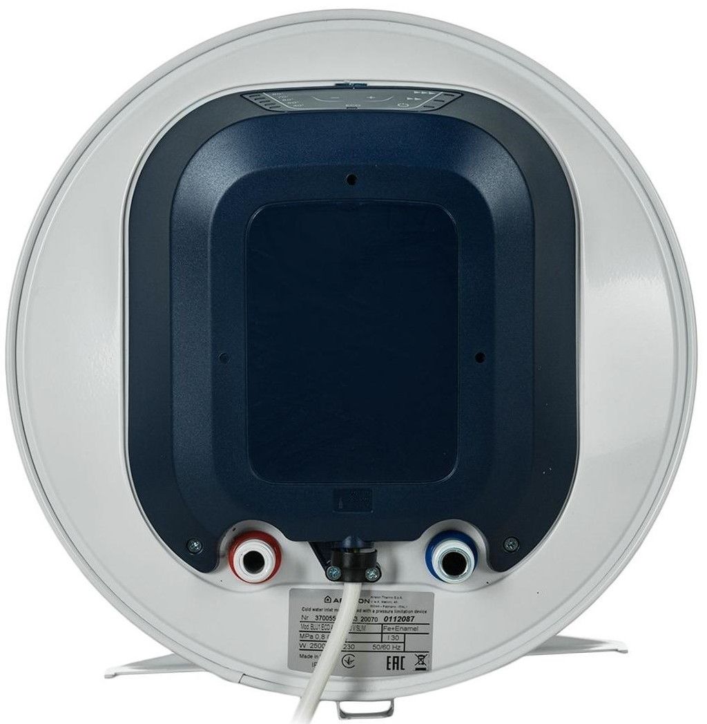Электрический накопительный водонагреватель Ariston BLU1 ECO ABS PW 80 V SLIM фото#3