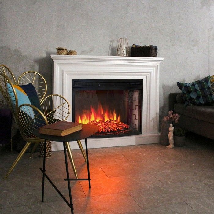 Электрокамин Real-Flame Weston 33 WT-P511 с очагом Firespace 33 фото#16