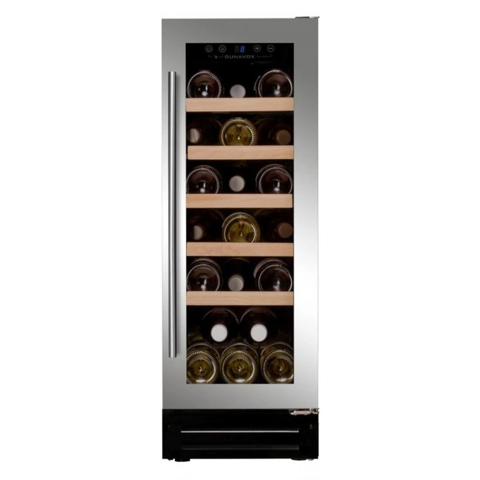 Встраиваемый винный шкаф 12-21 бутылка Dunavox DAU-19.58SS