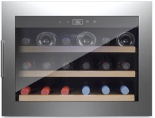 Встраиваемый винный шкаф CASO WineSafe 18 EB Inox фото#3