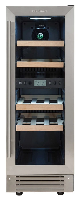 Встраиваемый винный шкаф 12-21 бутылка Cellar Private CP017-2T
