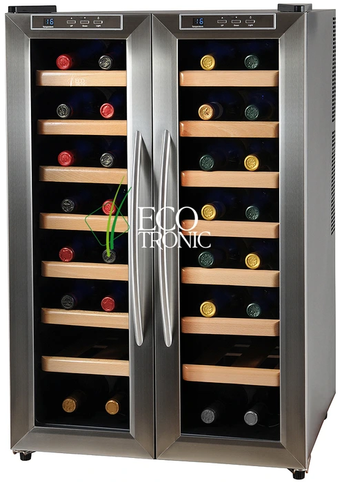 Отдельностоящий винный шкаф Ecotronic WCM-32DE