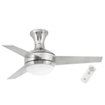 Вентилятор с подсветкой Faro Barcelona MINI UFO MATT NICKEL (33455)
