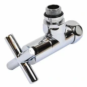 Вентиль угловой запорный Ника Вентиль крест запорный угловой ZZ4704 3/4г - 1/2ш