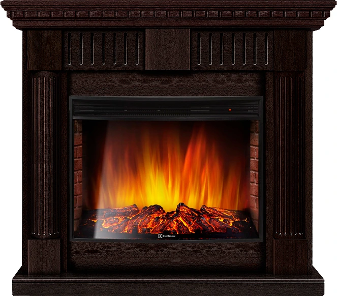 Электрокамин Electrolux EFP/P-2720RLS с порталом Firelight Colonnа 25 венге